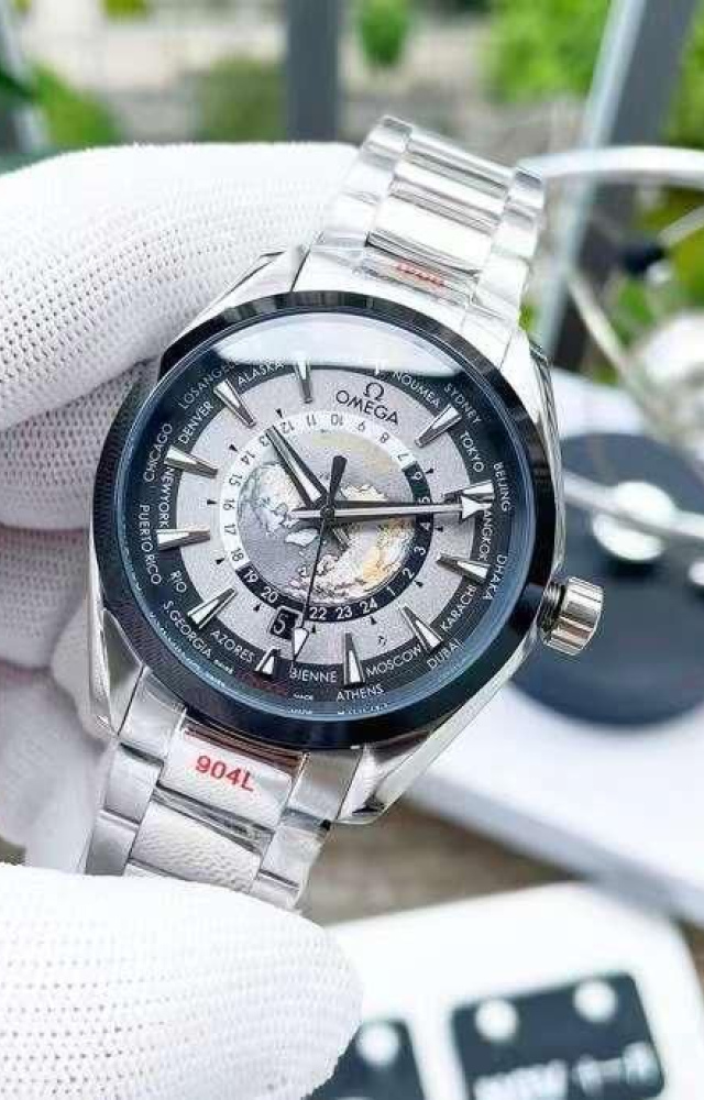 Omega Blue Stainless