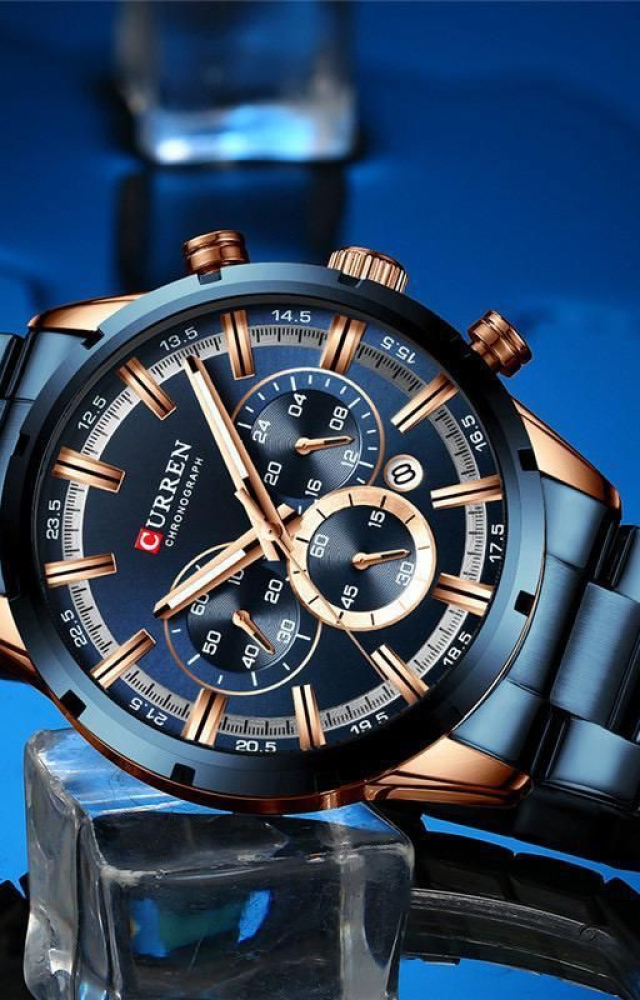 Curren Blue Stainless