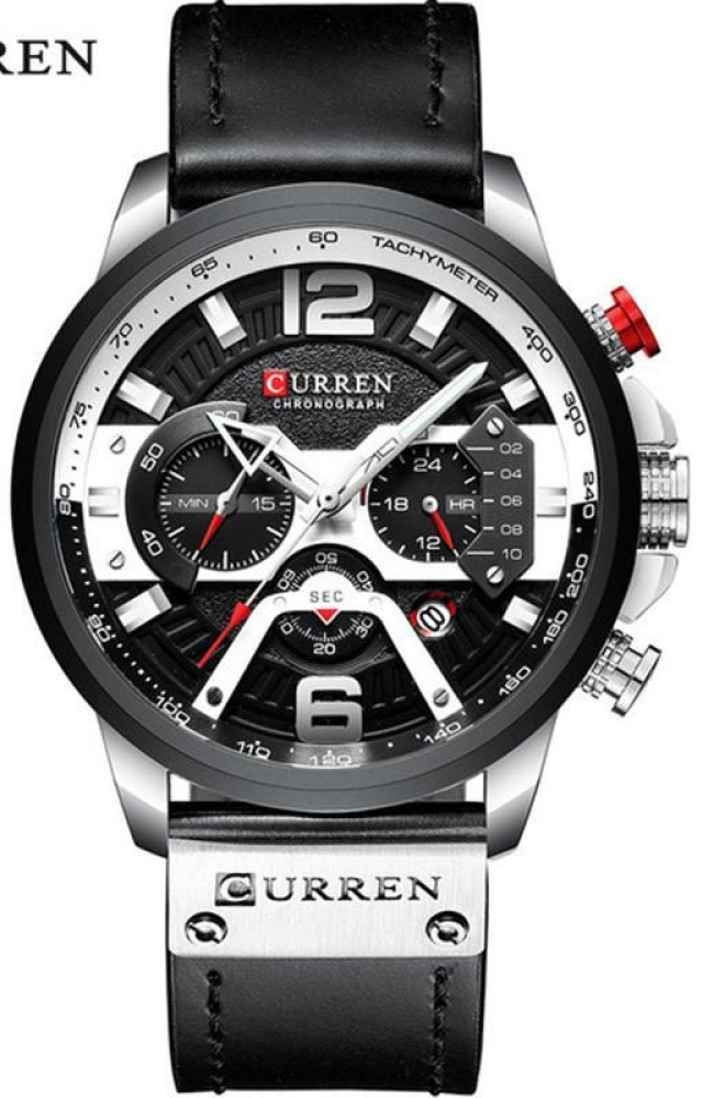 Curren Black Stainless Steel 