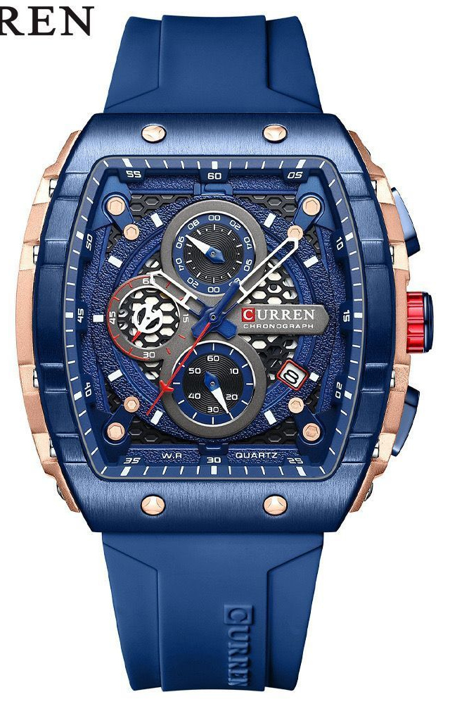 Curren Navy Two Tone Rubber